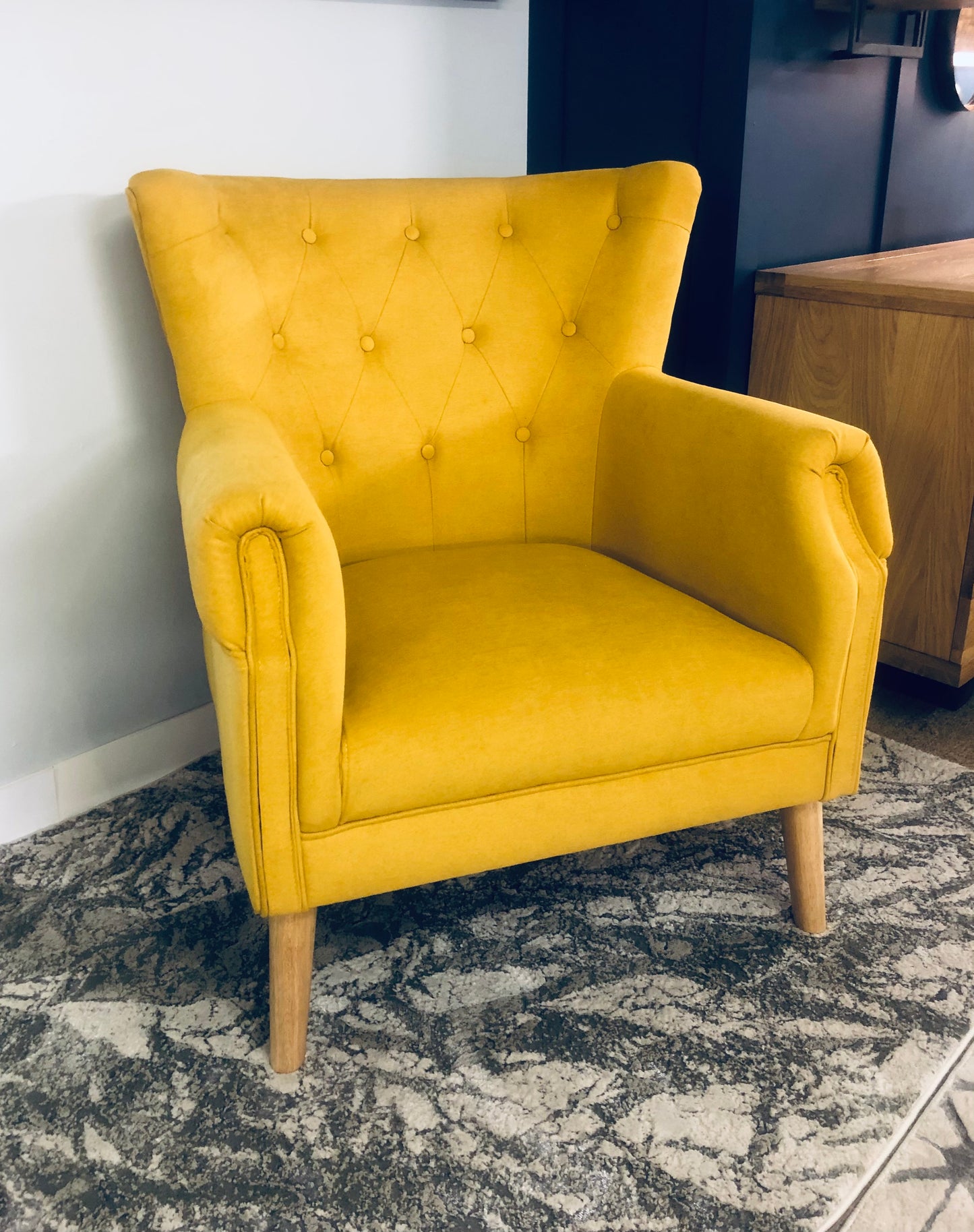 Jersey Mustard Chair