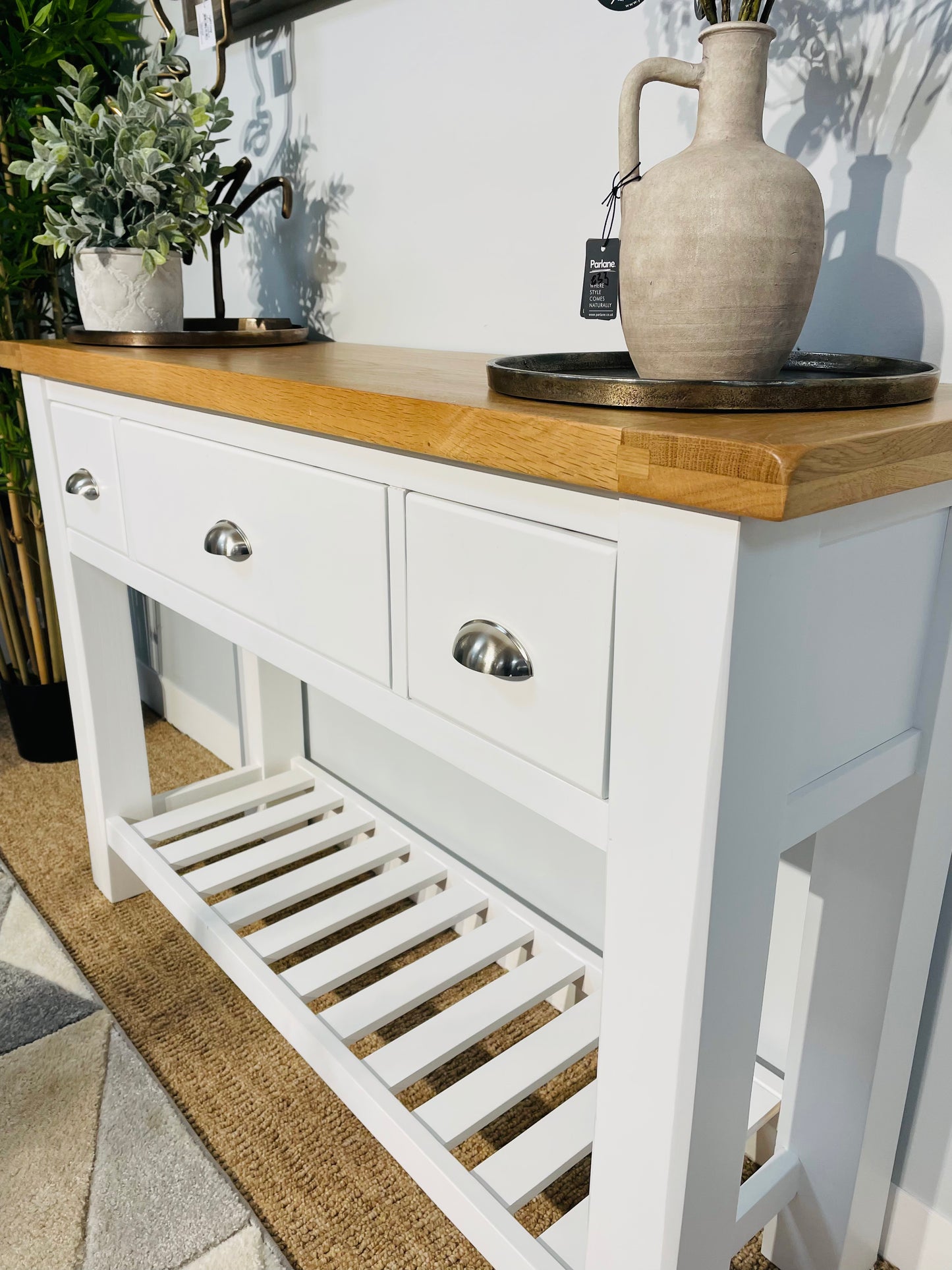 Ashley 3 Drawer  Console Table