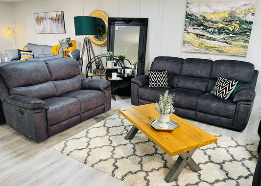 Carlton Charcoal sofa collection