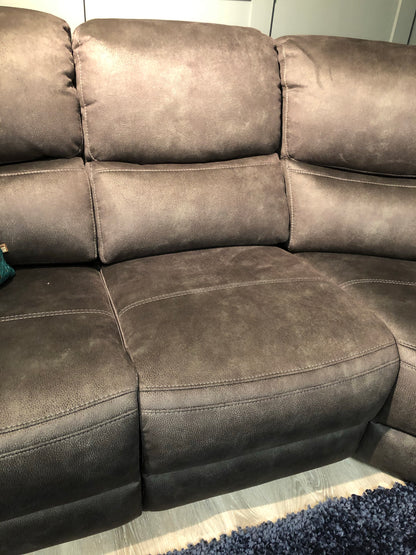 Carlton Charcoal Corner sofa