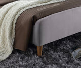 Geneva Grey Fabric bed