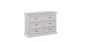 Lucey wide 6 drawer chest