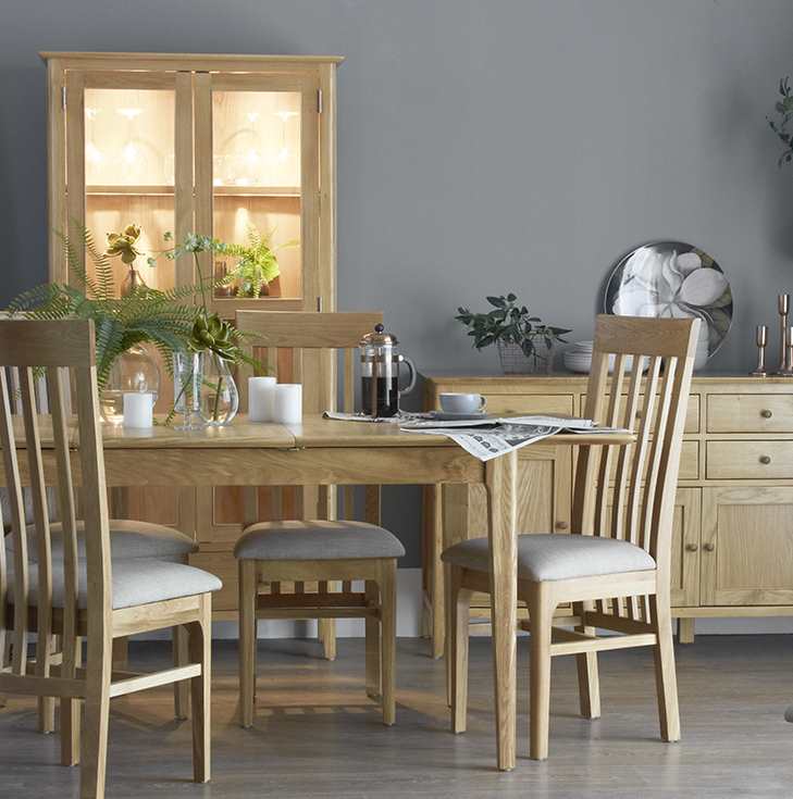 Northport Oak 1.2 Mt Ext Table