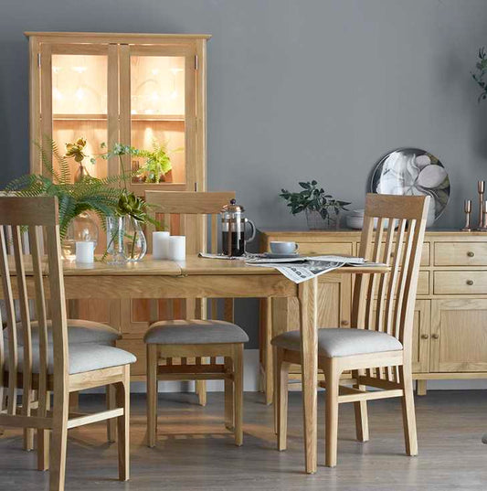 Northport Oak 1.2 Mt Ext Table